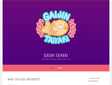 Tablet Screenshot of gaijintaiyaki.com